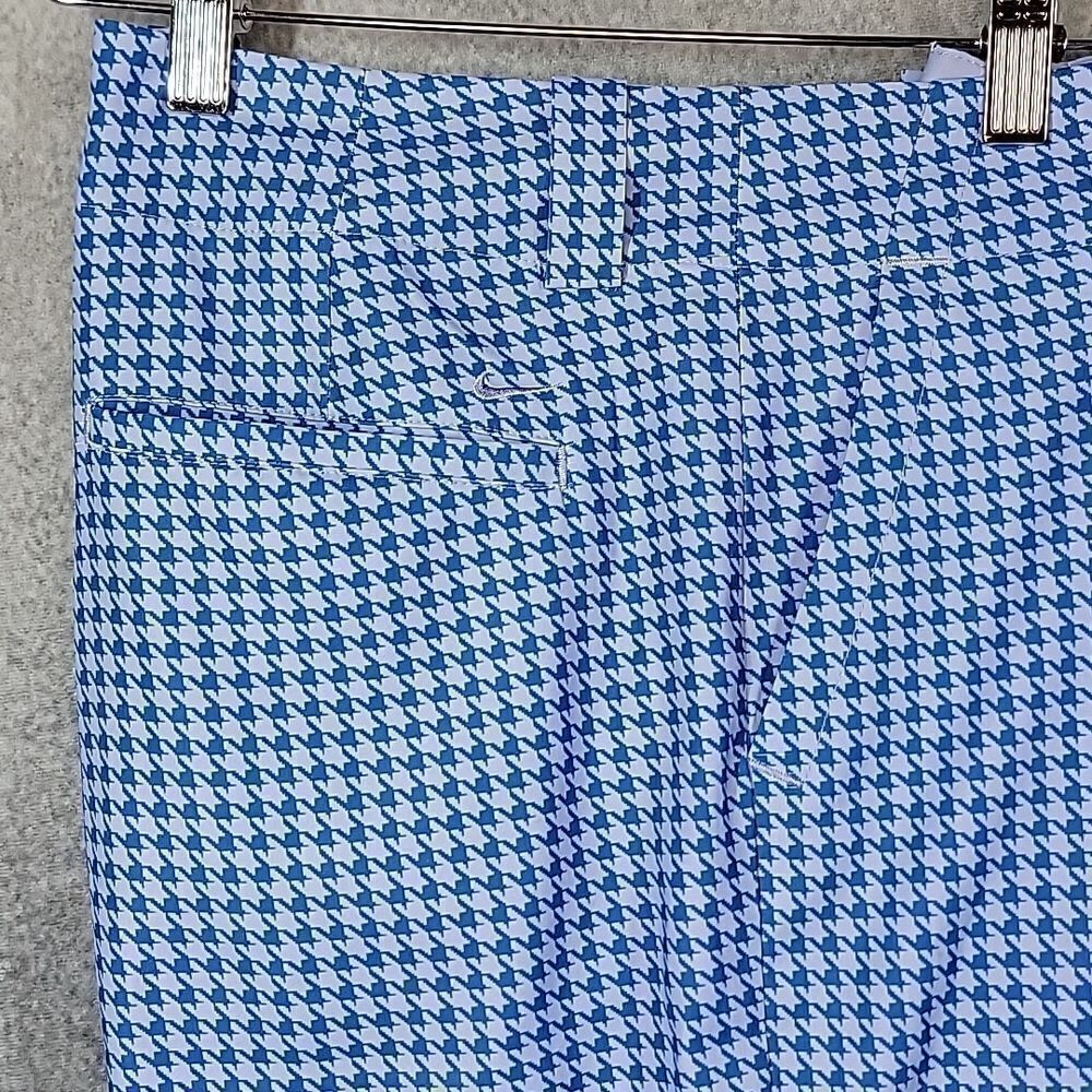 Nike Golf Blue Checkered Fit-Dry Golf Pants - Picture 2 of 16